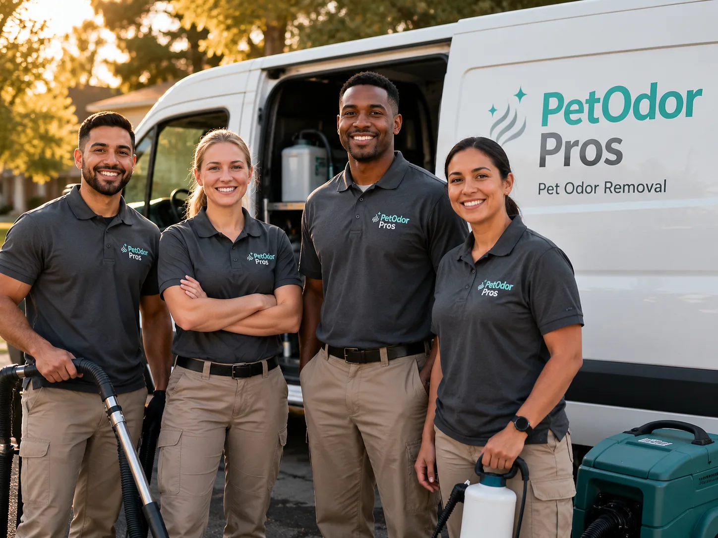 Pet Odor Removal team serving Nu Mine, PA